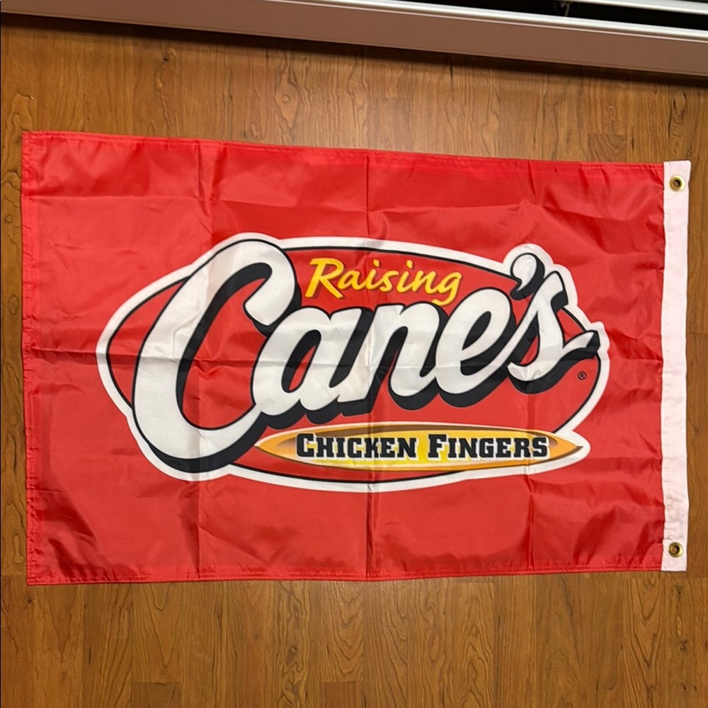 Raising Cane's Flag